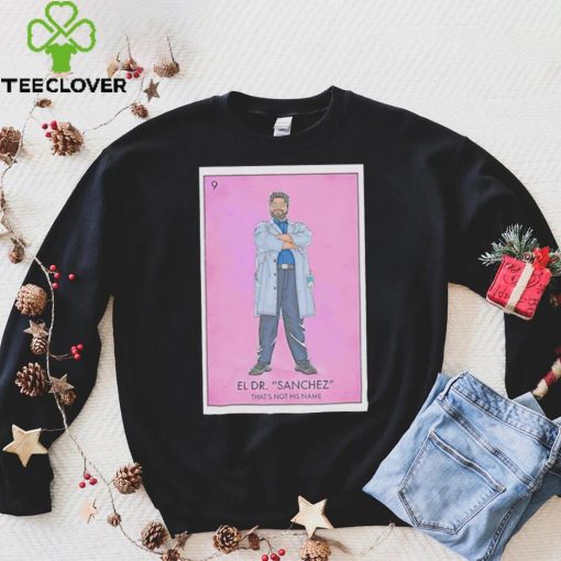 Blue Beetle Harvey Guillen El Dr. Sanchez Loteria Card shirt