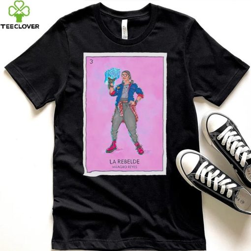 Blue Beetle Milagro Reyes La Rebelde Loteria Card shirt