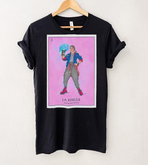 Blue Beetle Milagro Reyes La Rebelde Loteria Card shirt