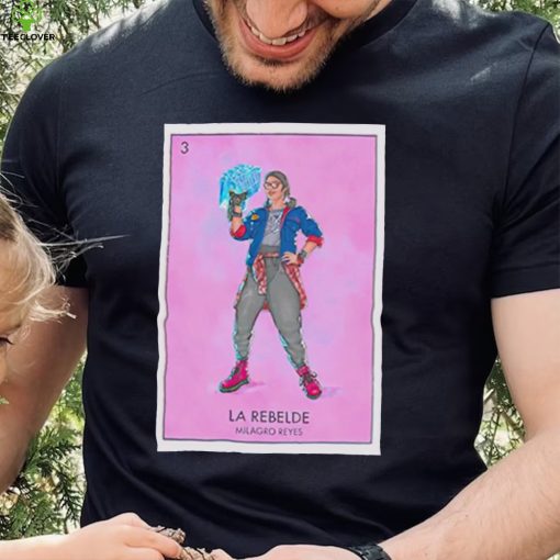 Blue Beetle Milagro Reyes La Rebelde Loteria Card shirt