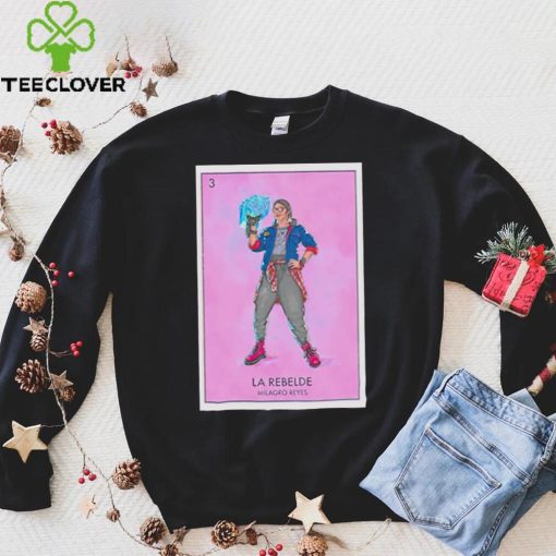 Blue Beetle Milagro Reyes La Rebelde Loteria Card shirt