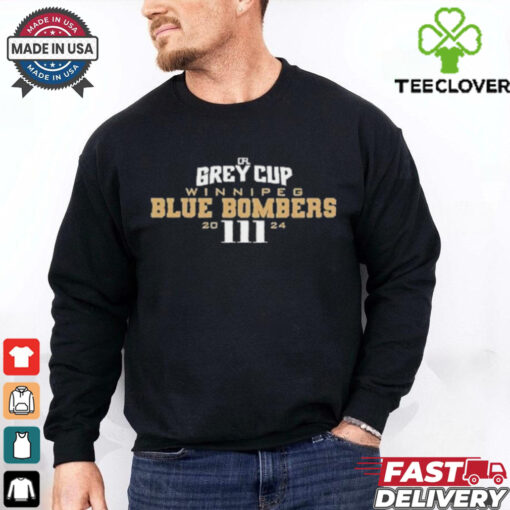 Blue Bombers Grey Cup 111 T Shirt
