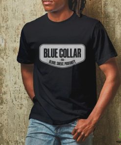 Blue Collar Blood Sweat Profanity Blue Collar Workwear Men's T hoodie, sweater, longsleeve, shirt v-neck, t-shirt