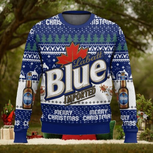 Blue Imported Christmas Ugly Sweater Special Gift For Xmas