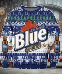 Blue Imported Ugly Christmas Holiday Sweater
