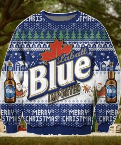 Blue Imported Ugly Christmas Holiday Sweater