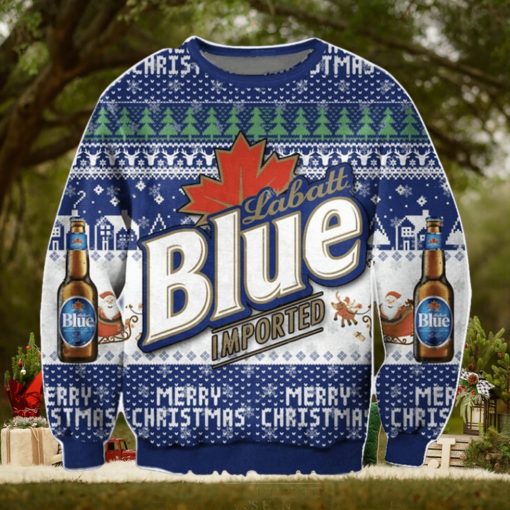 Blue Imported Ugly Christmas Holiday Sweater