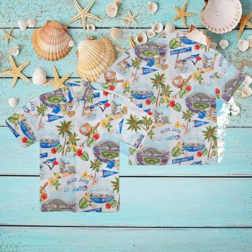 Blue Jays Scenic Hawaiian Shirt