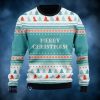 Cactus Ugly Christmas Sweater Merry Cactmas