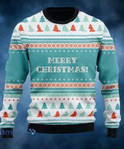 Blue Merry Christmas Style Xmas Sweater