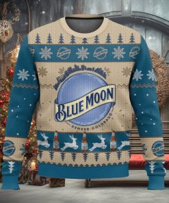 Blue Moon Christmas Ugly Sweater Special Gift For Xmas
