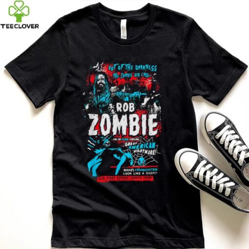 Blue Rob Zombie Animals Call Music Vintage Retro Rob Zombie Halloween Shirt Shirt