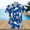 Horse Heads With Flower Pattern Horse Shirts For Men Horse Tropical Hawaiian Shirt