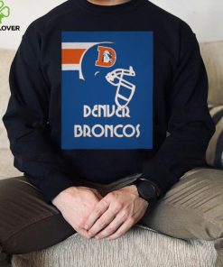 Blue Vintage Denver Broncos T Shirt