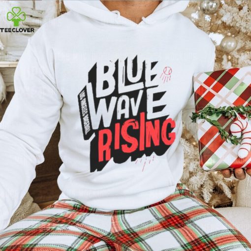 Blue Wave Rising Los Angeles baseball hoodie, sweater, longsleeve, shirt v-neck, t-shirt