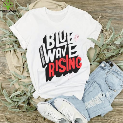 Blue Wave Rising Los Angeles baseball hoodie, sweater, longsleeve, shirt v-neck, t-shirt