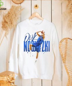 Blue design dirk nowitzki basketball shirt