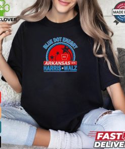 Blue dot in a red state Arkansas Kamala Harris Walz 24 Retro shirt