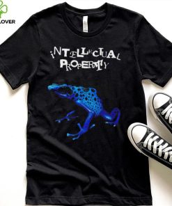 Blue frog intellectual property art hoodie, sweater, longsleeve, shirt v-neck, t-shirt