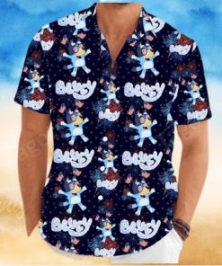 Bluey 4th Of July Hawaiian Shirt For Men And Women