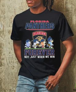 Bluey Abbey Road Florida Panthers Forever Not Just When We Win shirt