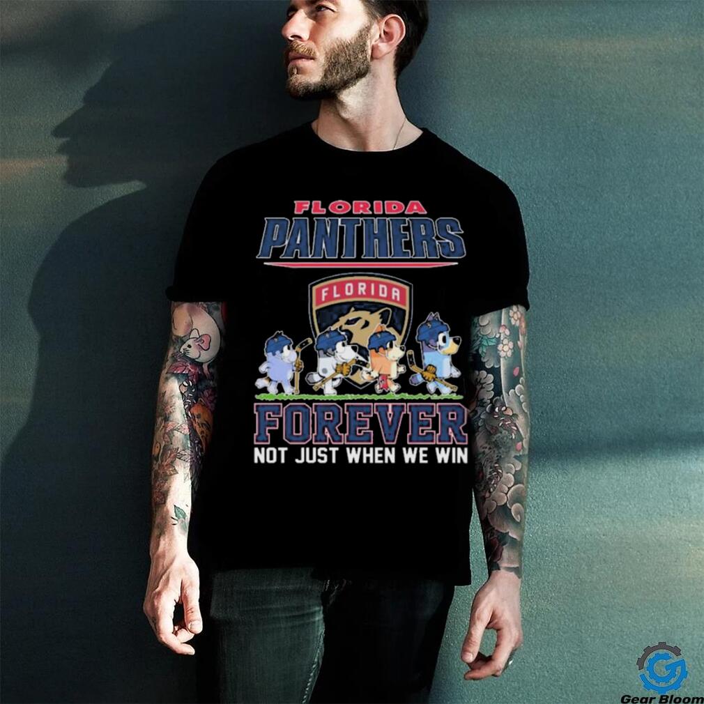 Bluey Abbey Road Florida Panthers Forever Not Just When We Win shirt Bluey Abbey Road Florida Panthers Forever Not Just When We Win shirt