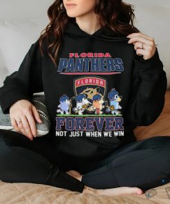 Bluey Abbey Road Florida Panthers Forever Not Just When We Win shirt
