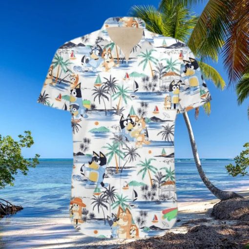 Bluey Aloha Hawaiian Shirt