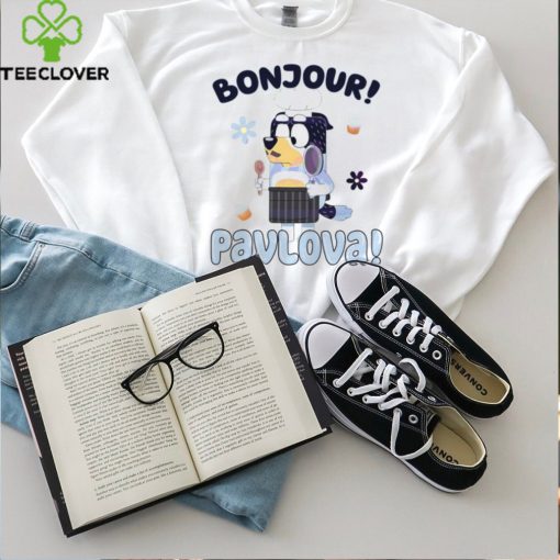 Bluey Bandit Dad Bonjour Pavlova hoodie, sweater, longsleeve, shirt v-neck, t-shirt