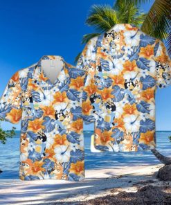 Bluey Beach Cute Aloha Summer Hawaiian Shirt