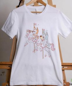 Bluey Bingo Carousel Ride Disney Shirt