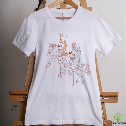 Bluey Bingo Carousel Ride Disney Shirt