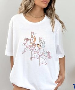Bluey Bingo Carousel Ride Disney Shirt