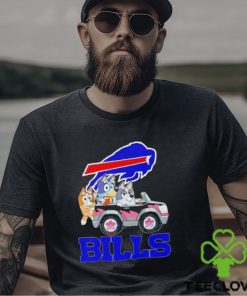 Bluey Bingo and Muffin in the car Buffalo Bills NFL 2024 hoodie, sweater, longsleeve, shirt v-neck, t-shirt