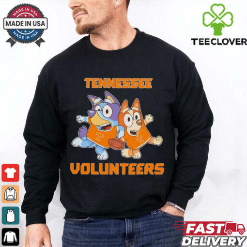 Bluey Bingo fan of Tennessee Volunteers shirt