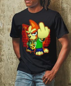 Bluey Blingo Gang middle finger shirt