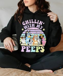 Bluey Chillin’ With My Peeps T Shirt