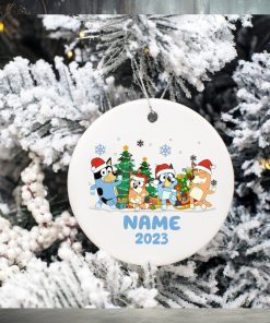 Bluey Christmas 2023 Ornament, Bluey Dog Christmas Ornament