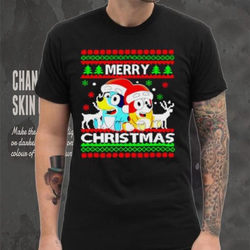 Bluey Christmas Shirt, Christmas cartoon T Shirt