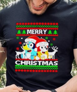 Bluey Christmas Shirt, Christmas cartoon T Shirt