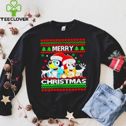 Bluey Christmas Shirt, Christmas cartoon T Shirt