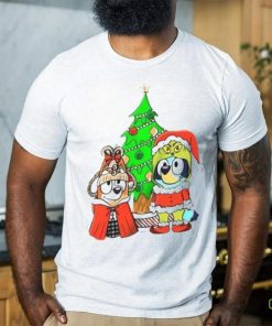 Bluey Christmas Tree T Shirt