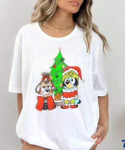 Bluey Christmas Tree T Shirt