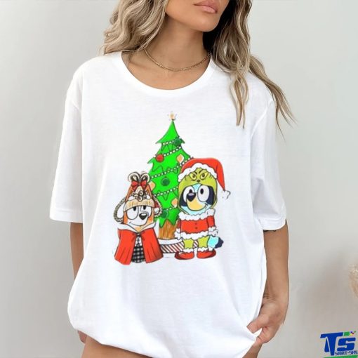 Bluey Christmas Tree T Shirt