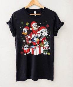 Bluey Family Christmas Shirt Blue Dog Christmas Shirt