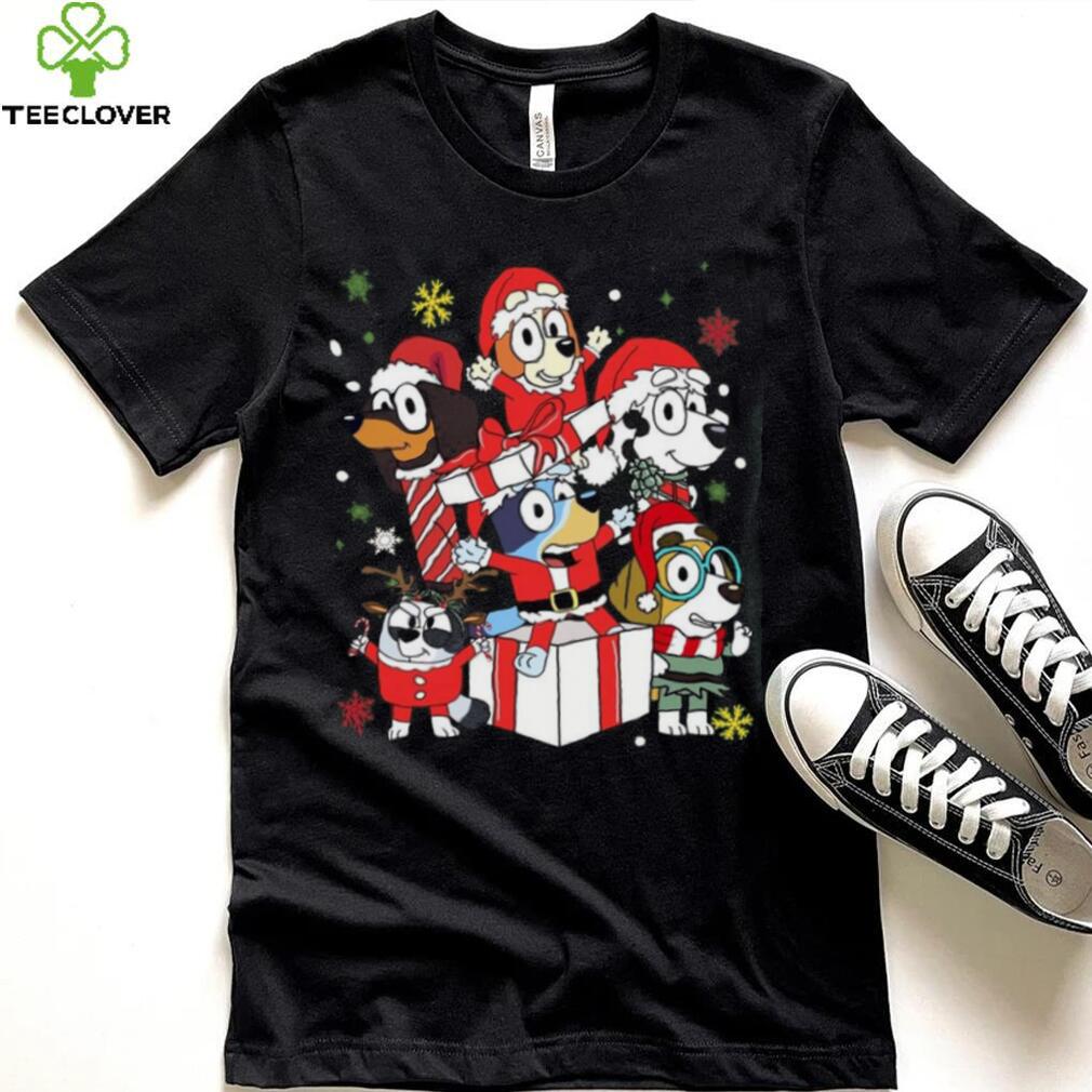Bluey Family Christmas Shirt Blue Dog Christmas Shirt Bluey Family Christmas Shirt Blue Dog Christmas Shirt