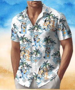 Bluey Family Hawaiian Shirt Bingo