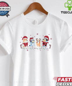 Bluey Family Matching Christmas Gift T Shirt
