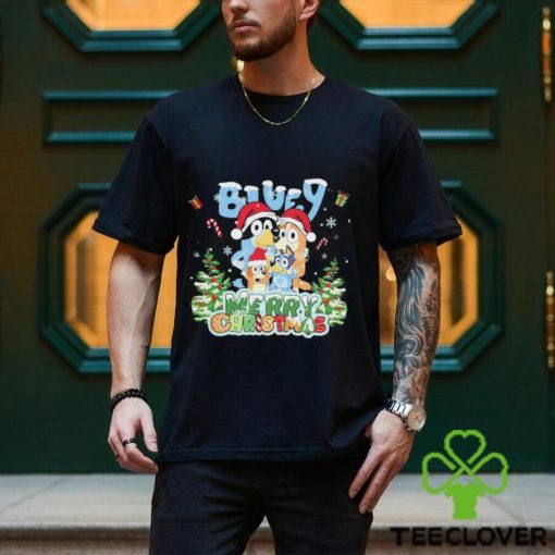 Bluey Family Merry Christmas shirt