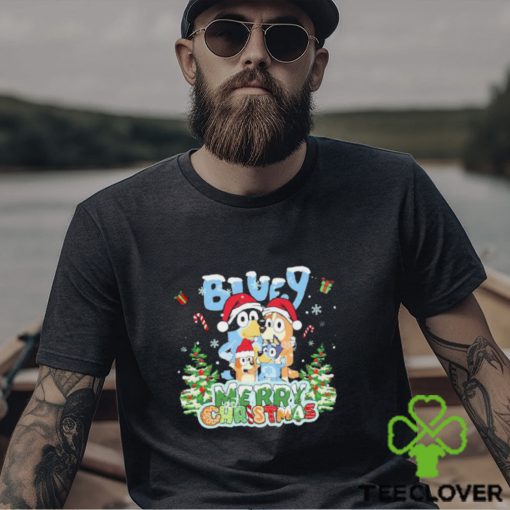 Bluey Family Merry Christmas shirt